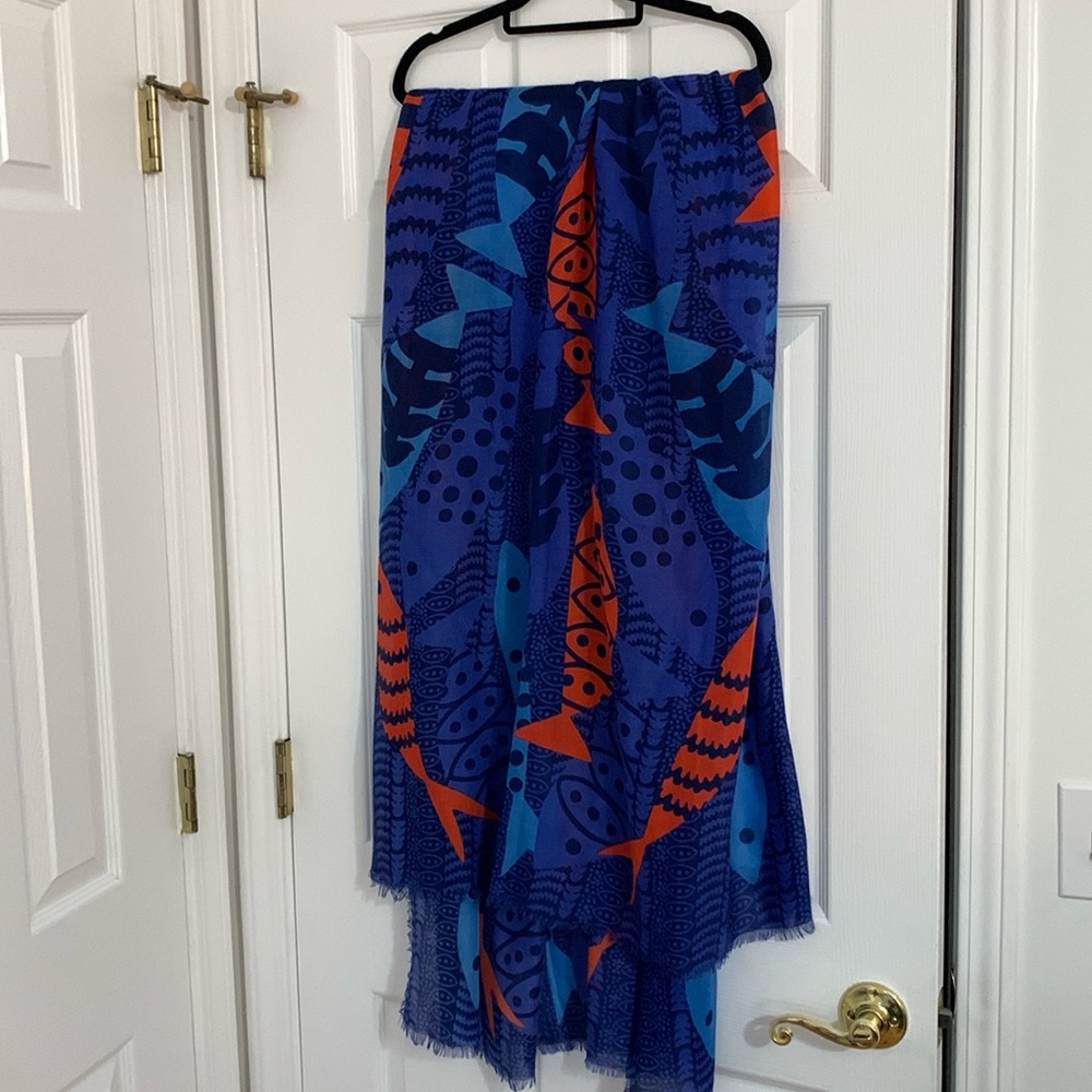 Vera Bradley Fish Scarf